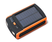 External 6000mAh Portable Solar Power Bank Backup Battery Charger For iPhone HTC