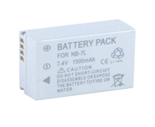 Canon NB-7L Compatible rechargeable battery