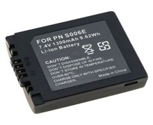 Panasonic CGA-S006 compatible lithium ion battery